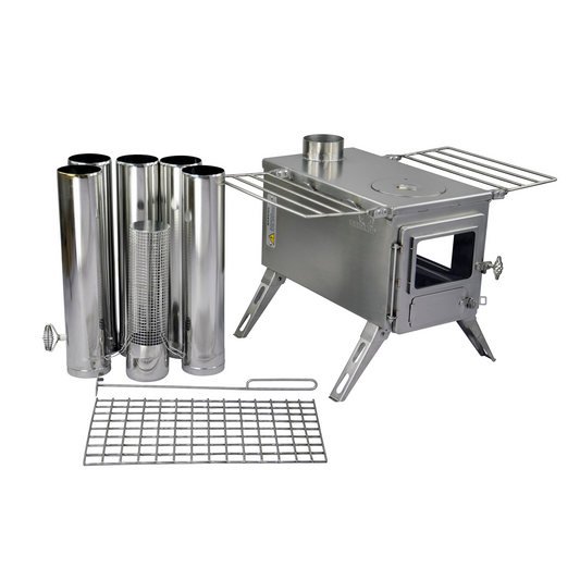 Split-Torrent Tent Stove Kit