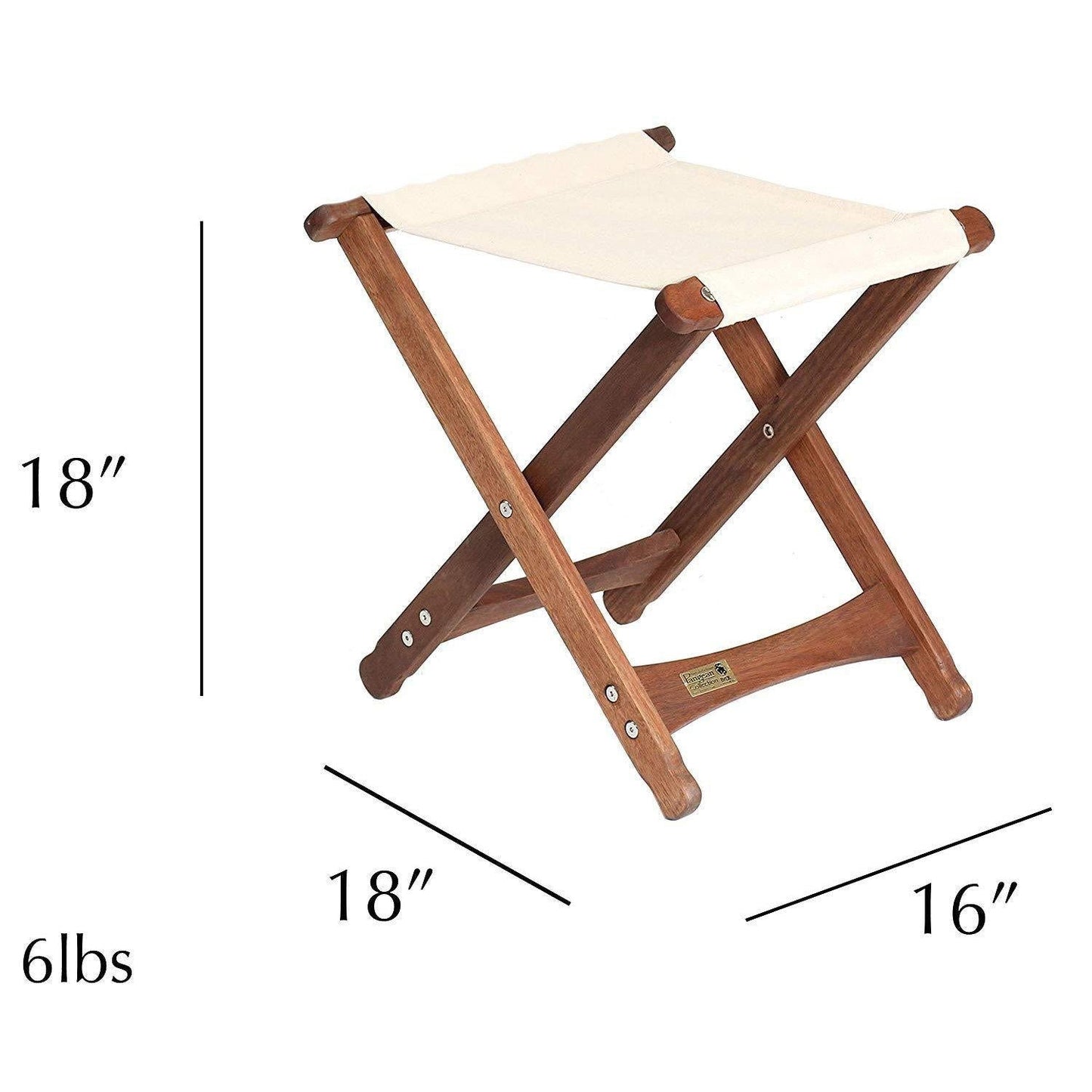 Pangean Folding Stool - Ellis Canvas Tents