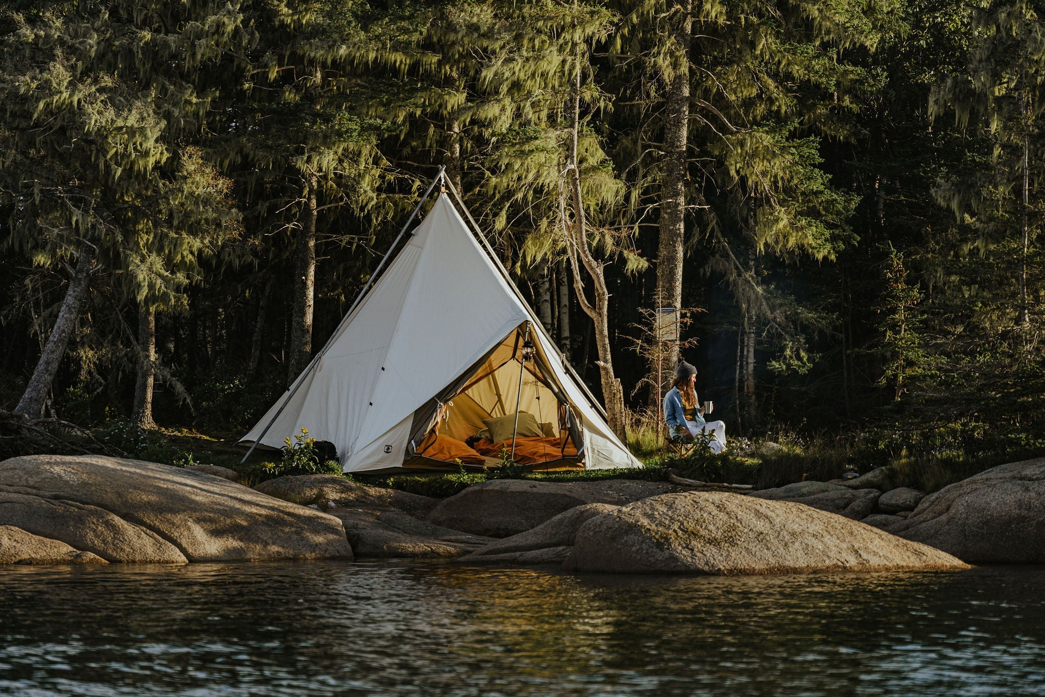 canadese tent Ellis Canvas Tents: Prairie Tent