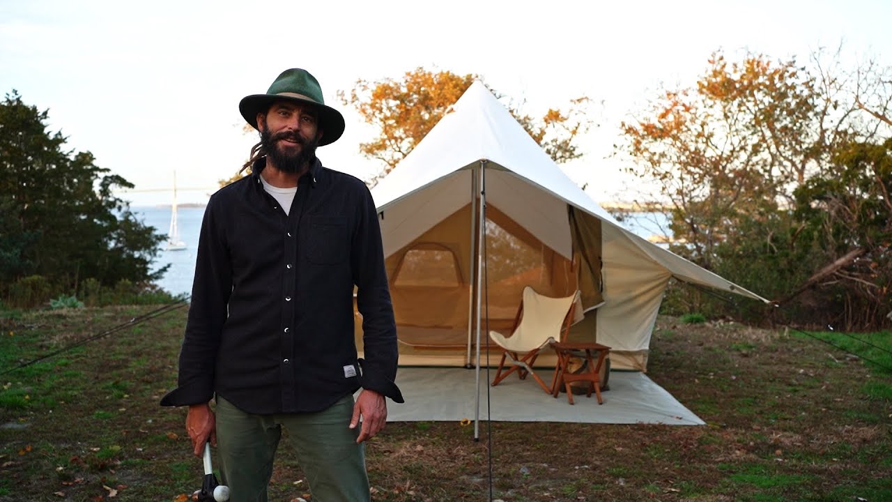 ella_selectshop 　jacquard tent tunic Ellis Canvas Tents: Split Torrent Tent - The Ultimate Canvas