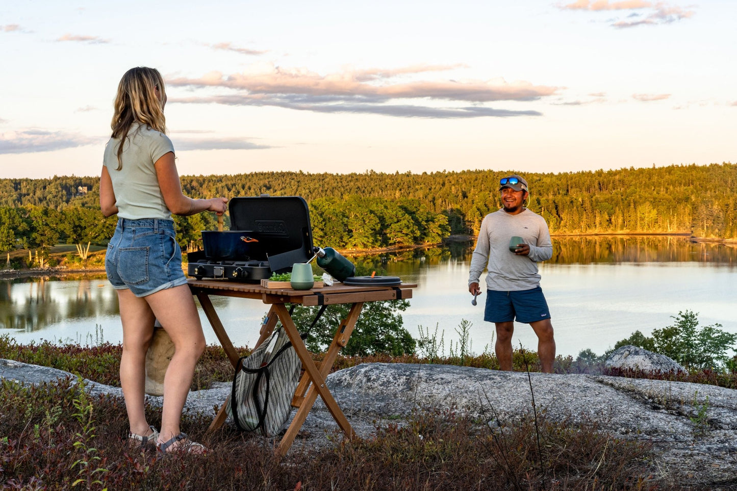 Pangean Campaign Roll Top Table - Ellis Canvas Tents