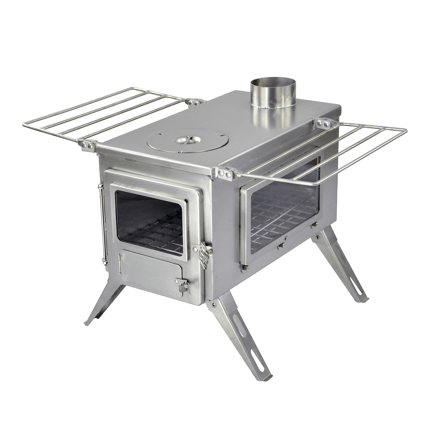 tent stove kit Split-Torrent Tent Stove Kit – Ellis Canvas Tents