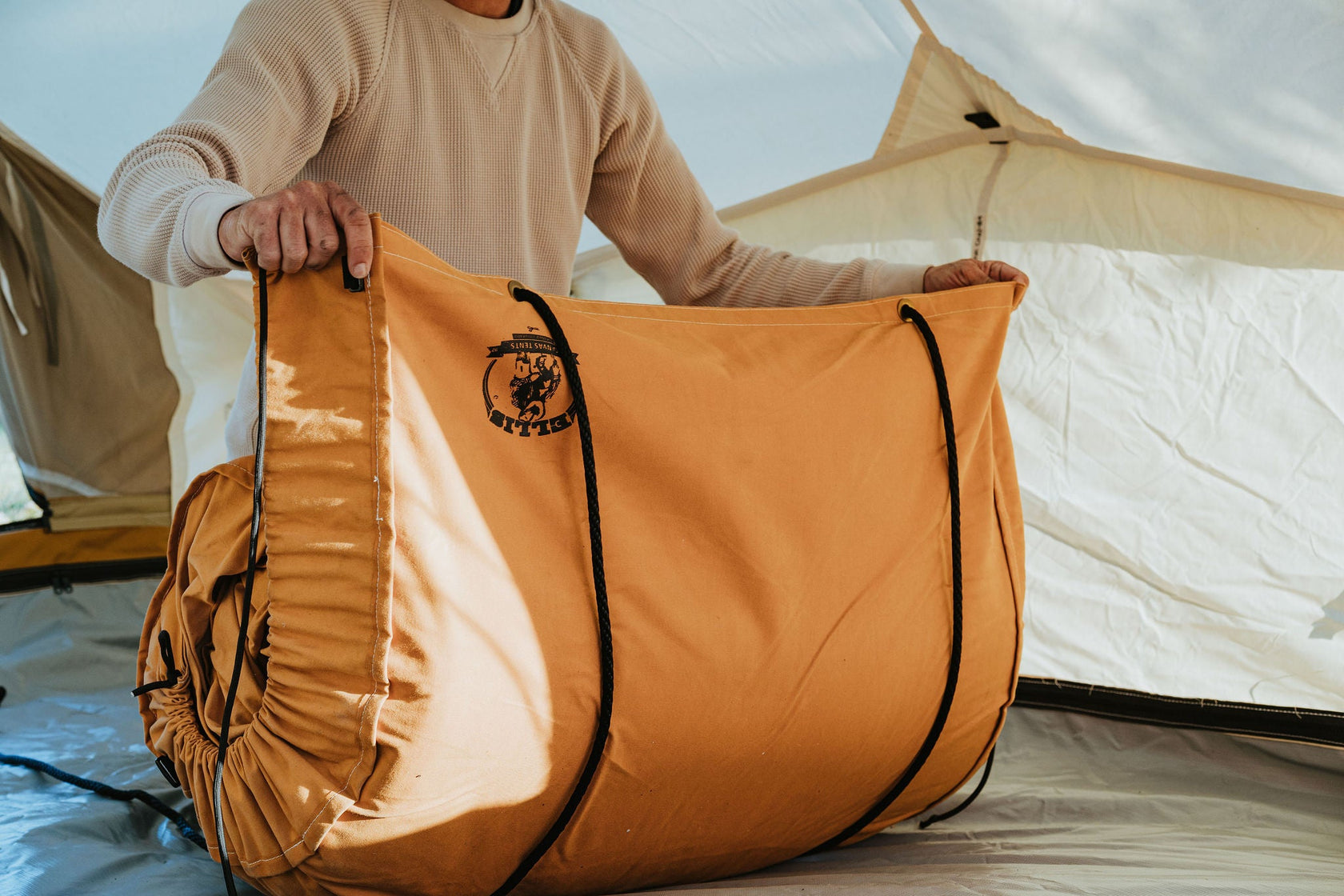 Ellis Canvas Tents Cowboy Bedroll The Often Imitated, Never