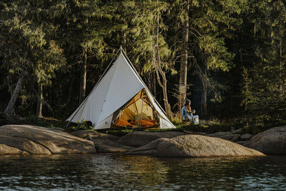 teepee tent go outdoors Ellis Canvas Tents: Prairie Tent