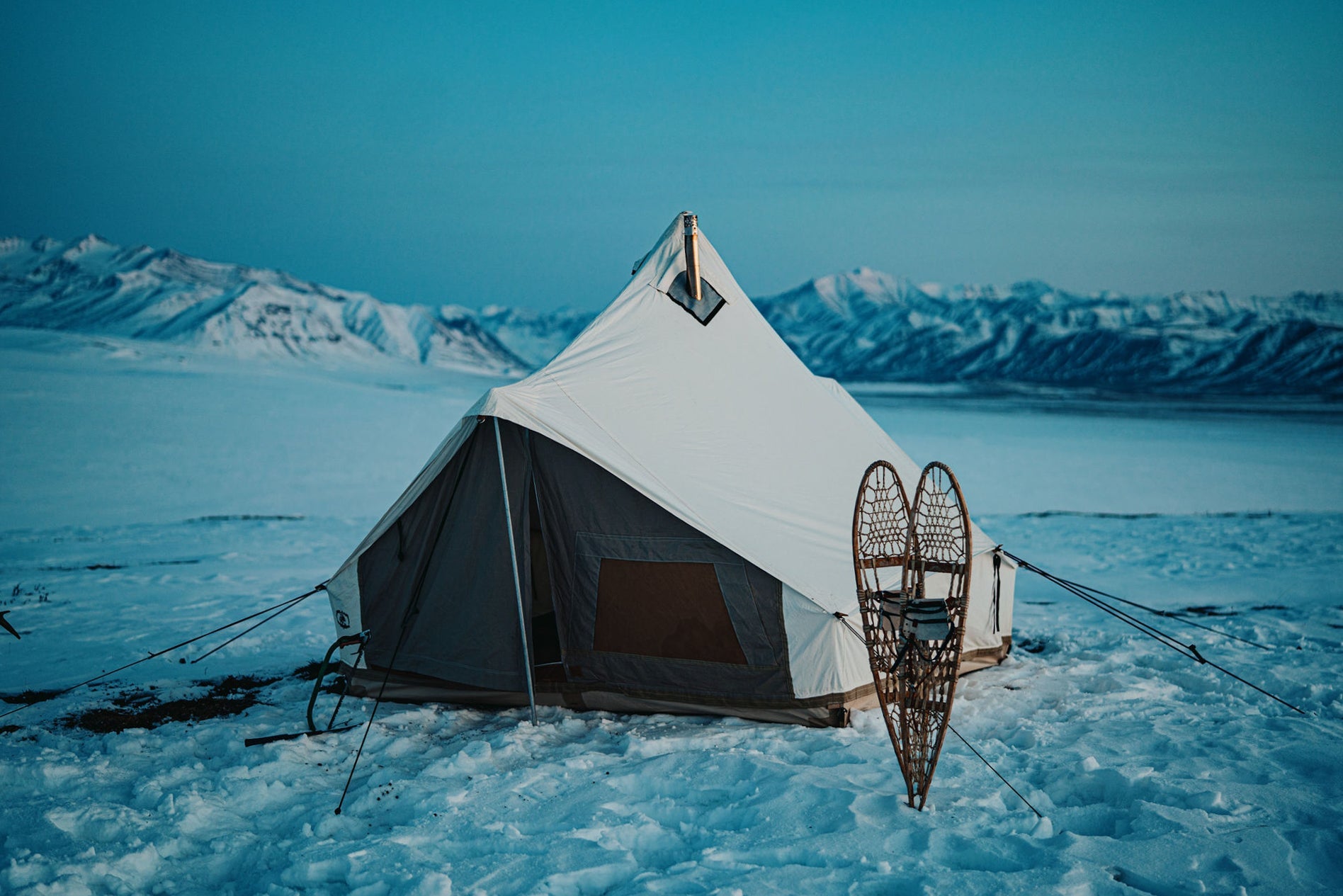 Ellis Canvas Tents: The Shackleton Tent - Four Season Canvas Expedition Tent