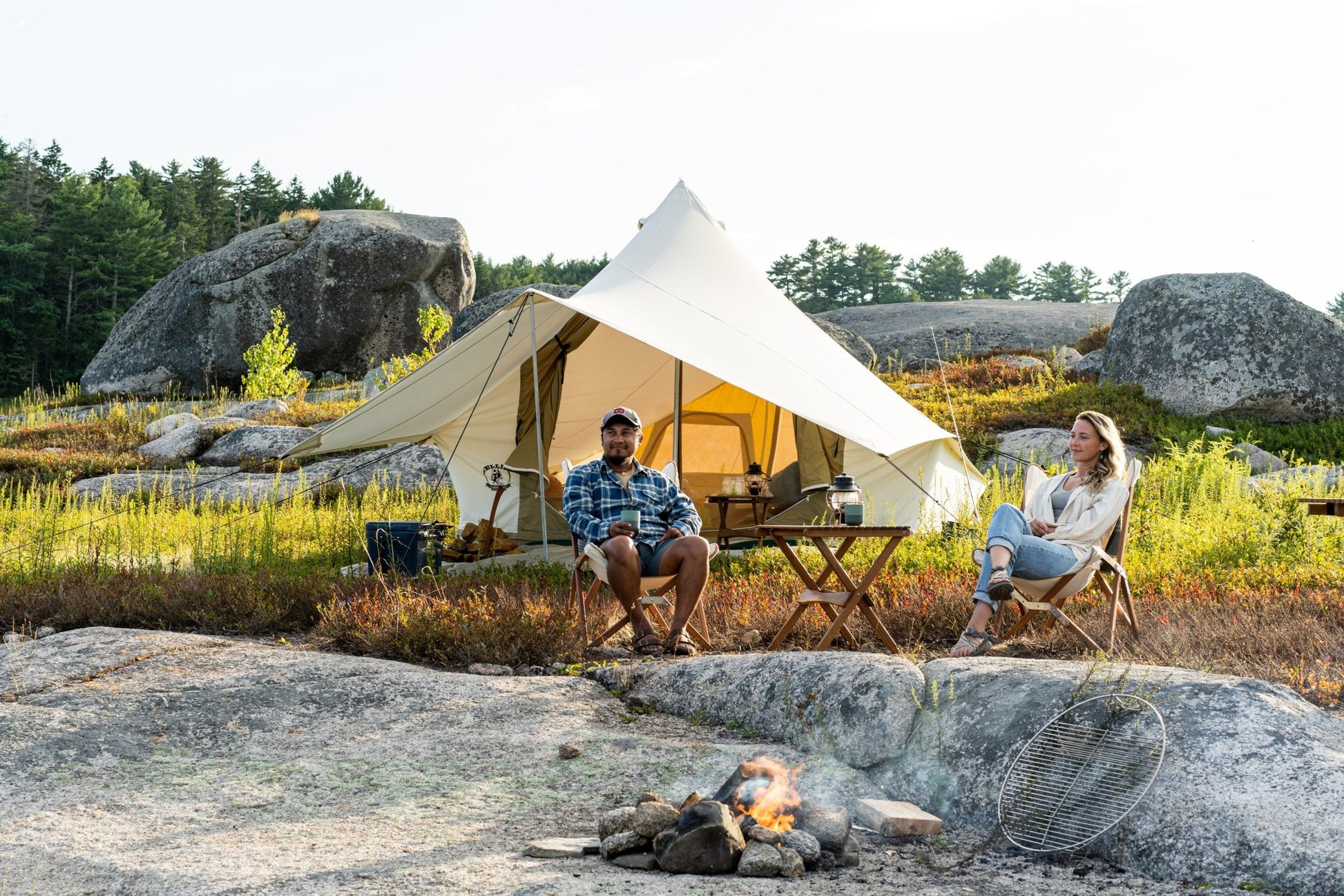 Ellis Canvas Tents: Split Torrent Tent